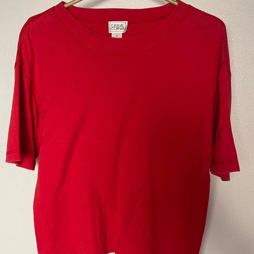Vintage 90s Casual Corner Blank‎ Boxy Tee